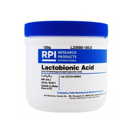 Rpi Lactobionic Acid, 100 G L23000-100.0